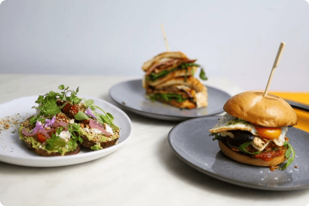 Terrigal Whole Foods Cafe does lentil lasagnas and mushroom toasties for days.
