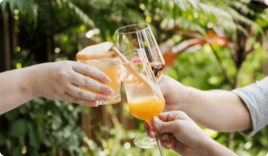 Cocktails are a mainstay at Honeysuckle