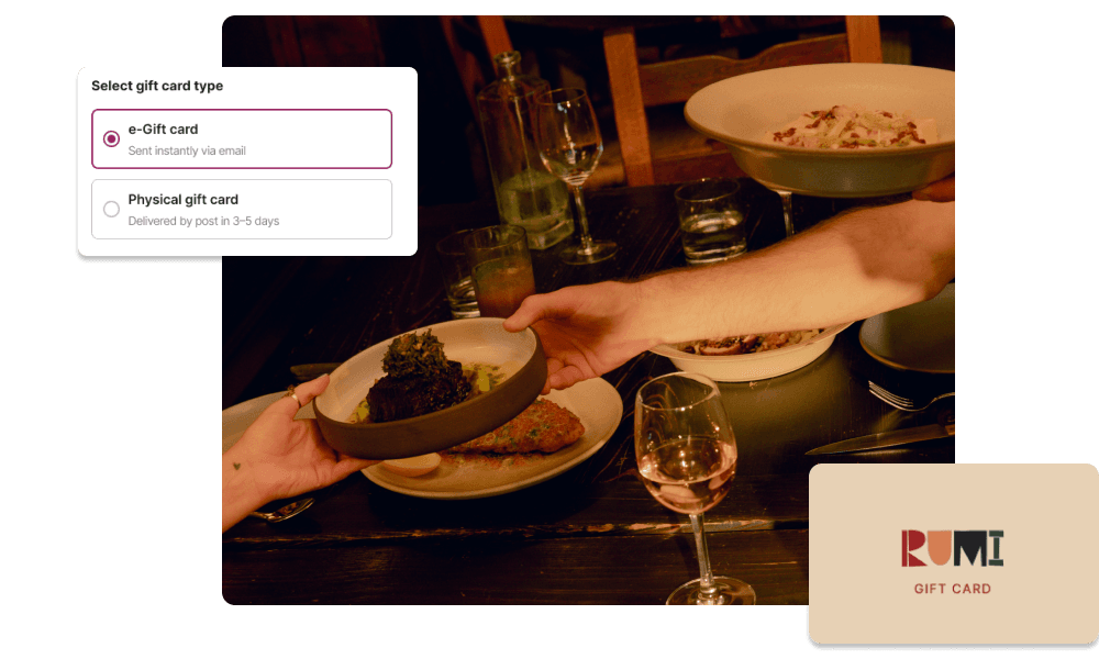 Restaurant Gift Cards