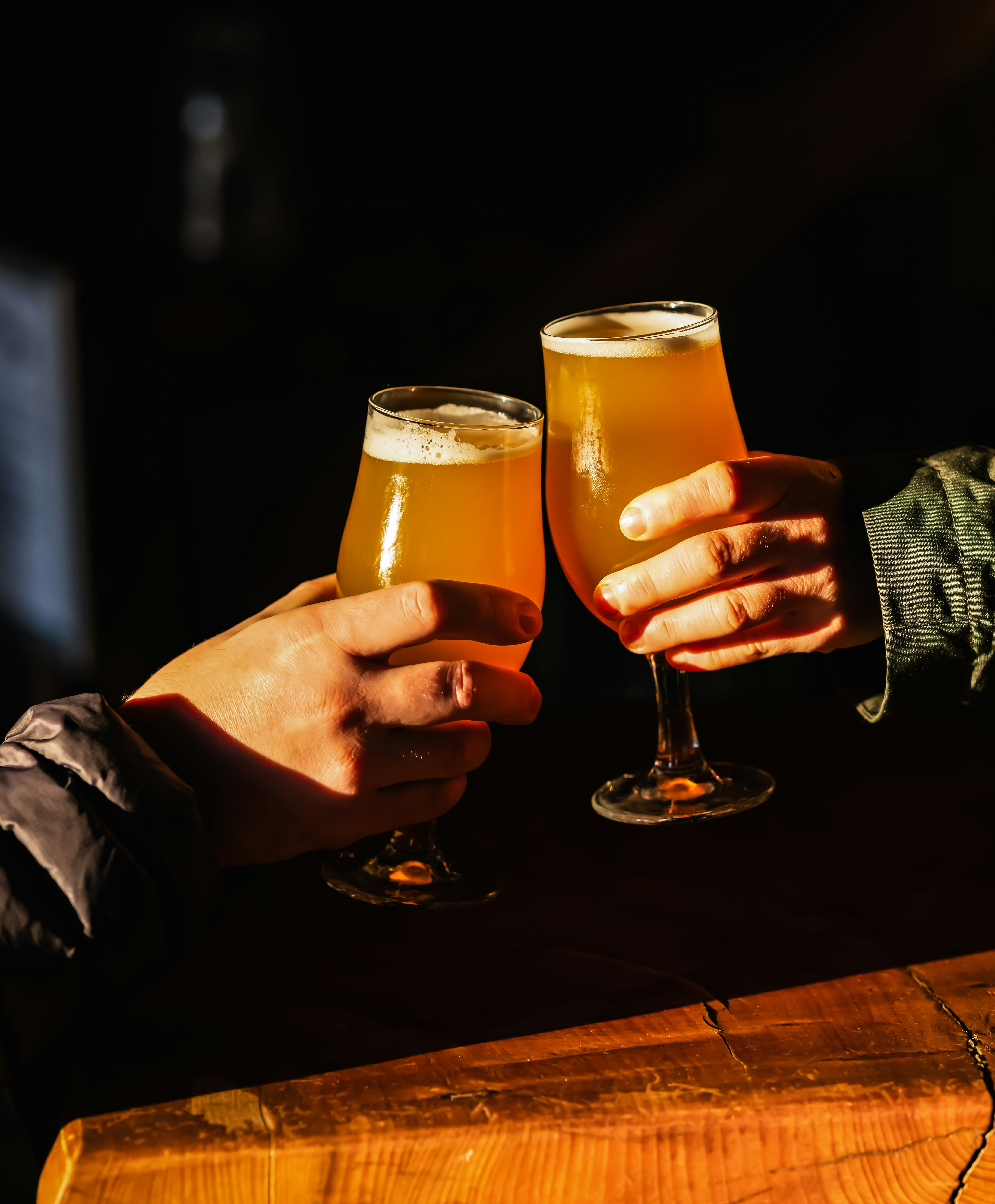 Beer glasses