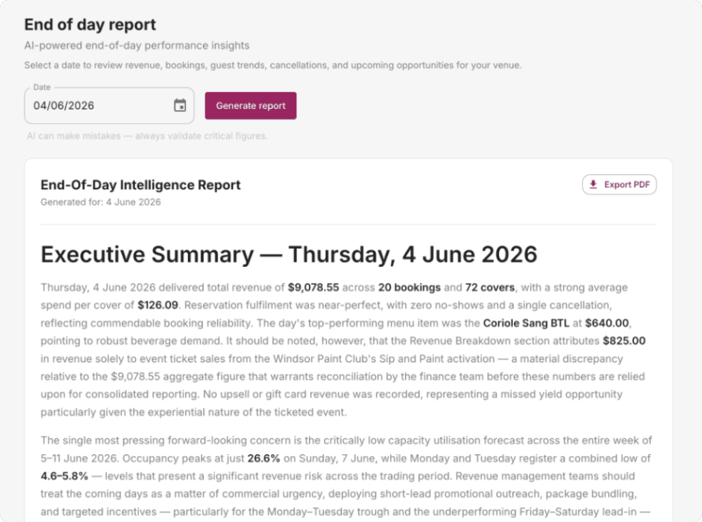 EOD Report