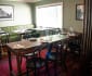 Tables and chairs set up at Woodend Cellar