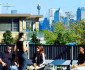 Warringah Bowling Club greens overlooking Sydney Harbour, managed with Now Book It's club booking system