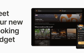 New Now Book It restaurant booking widget